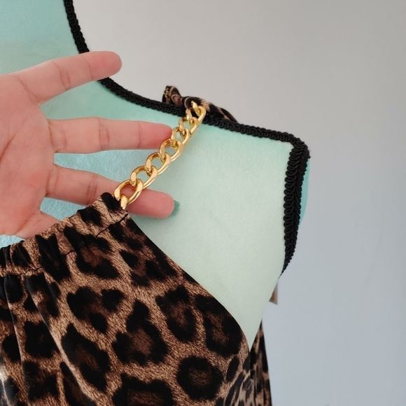 Michael kors halter dress with chain strap - Picture 8 of 13